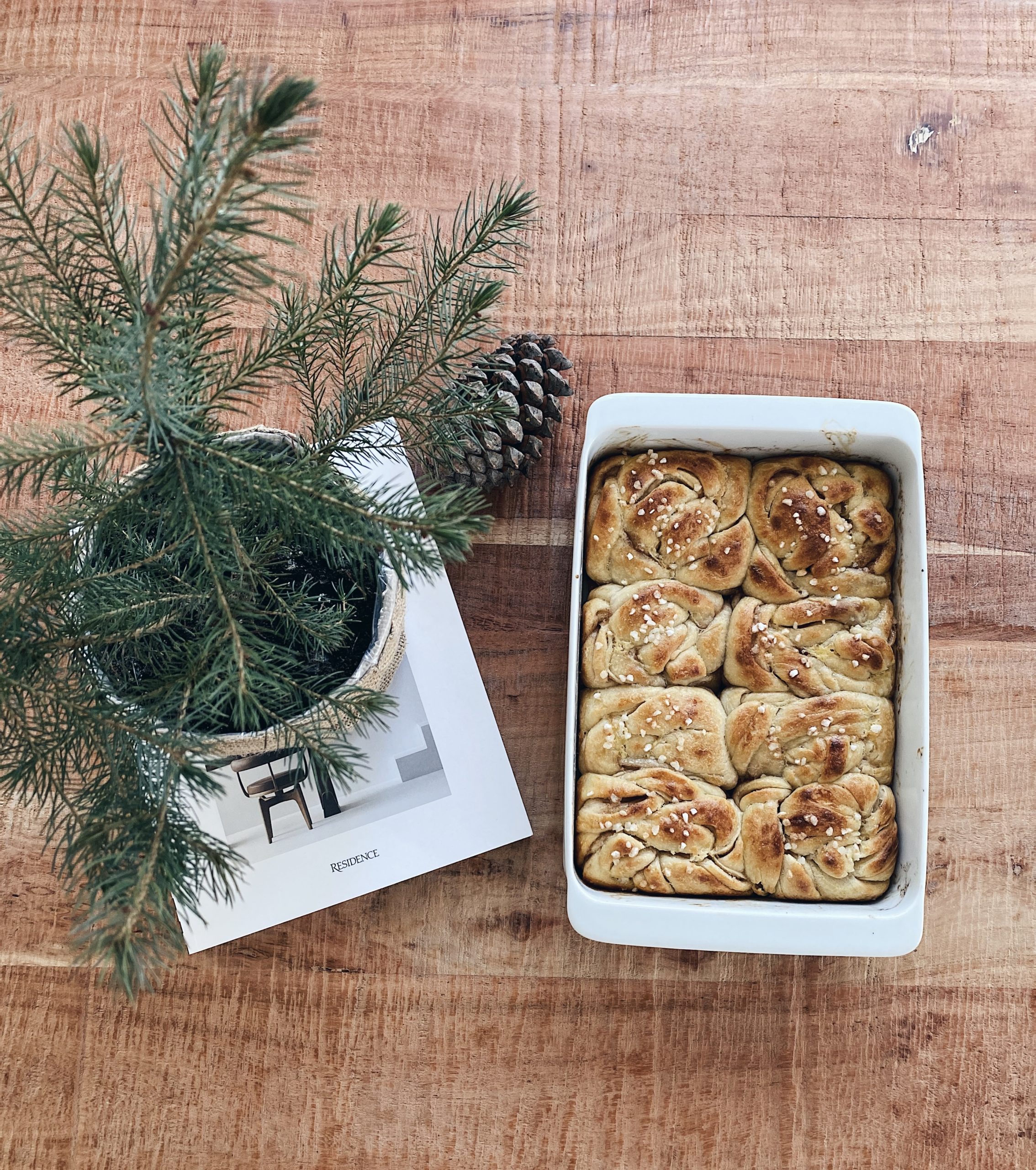 Rezept für leckere norwegische Zimtschnecken